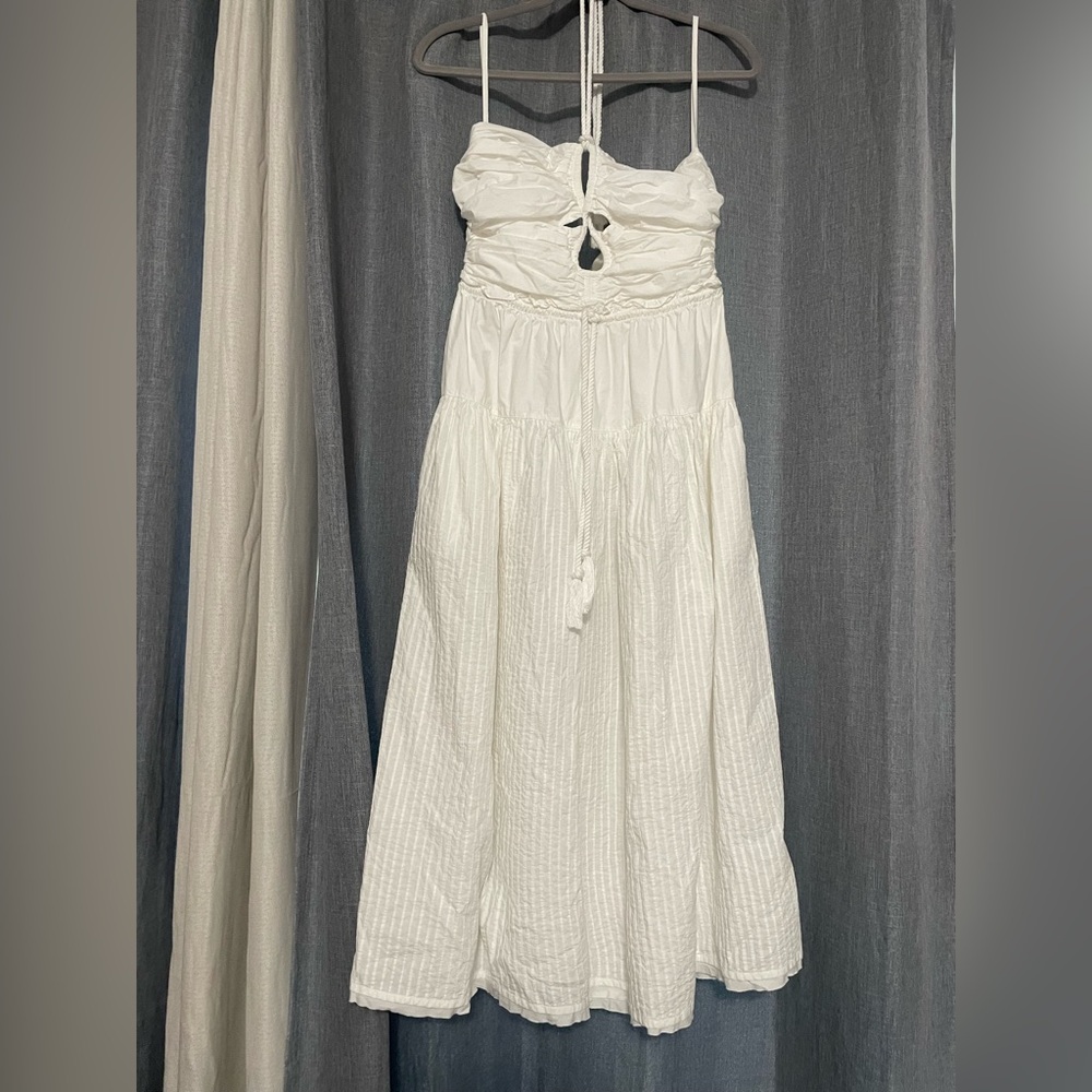 Ulla Johnson Strapless White Dress